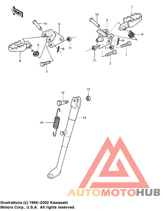 Footrests/stand