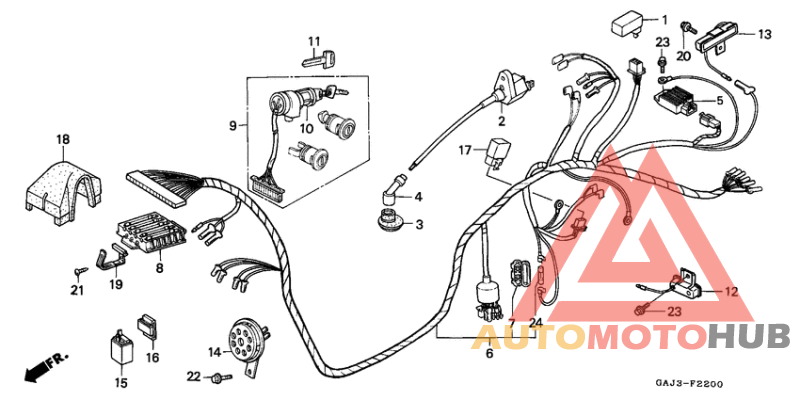 Wire harness/ ignition coil