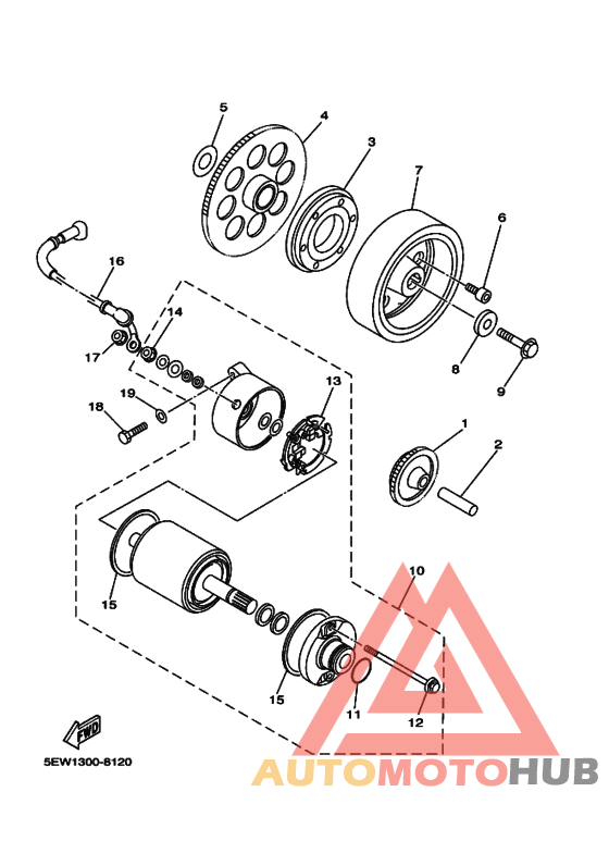 Муфта стартера