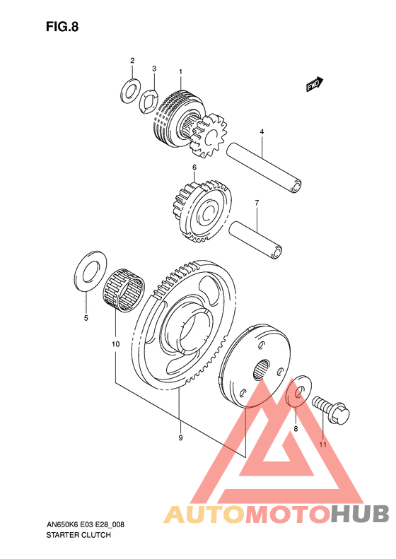 Муфта стартера