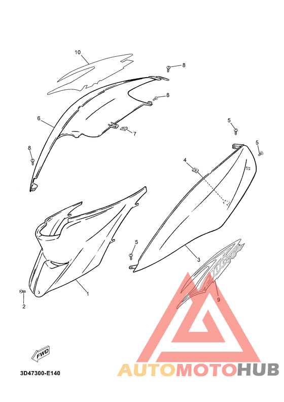 Боковые обтекатели