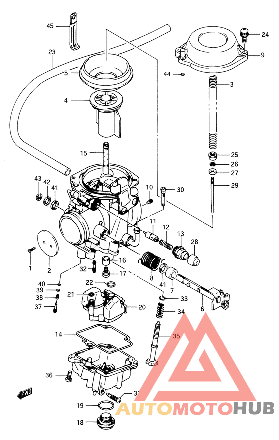 Carburetor assy