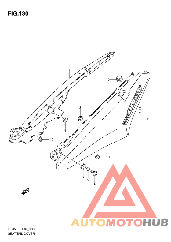 Обтекатель сидения