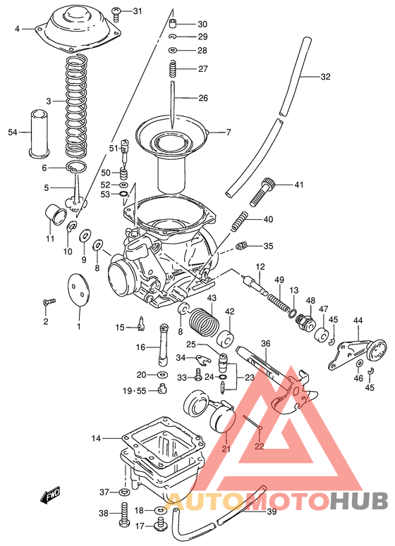 Carburetor assy