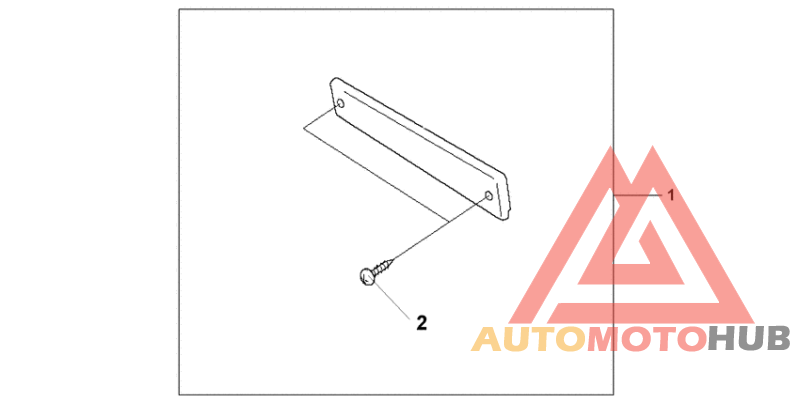 Pillion backrest pad