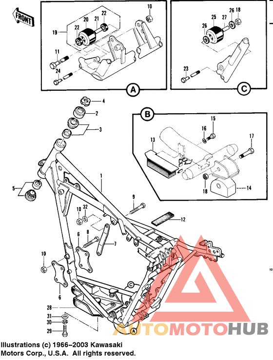 Frame/frame fittings