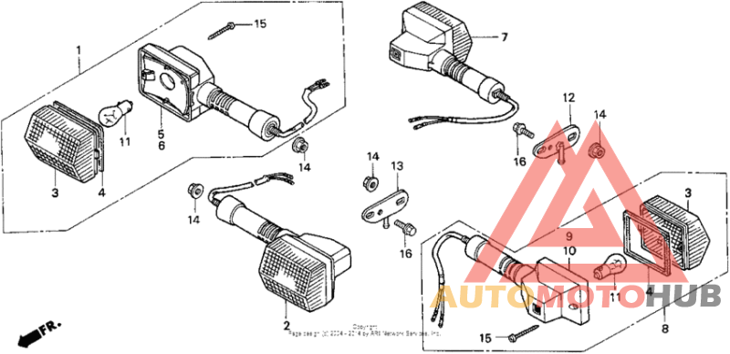 Задний фонарь