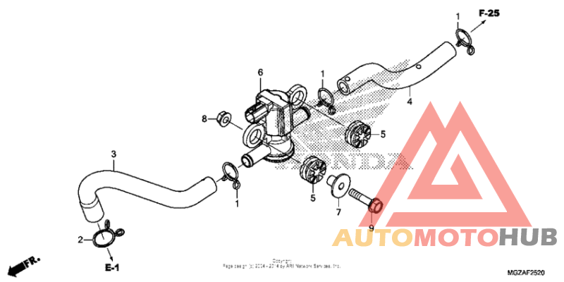 Air injection solenoid valve