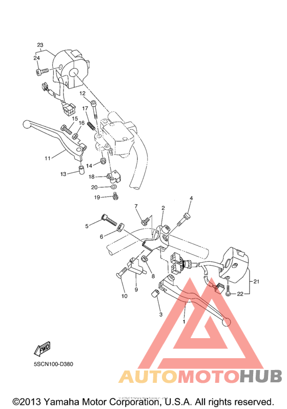 Рулевые переключатели