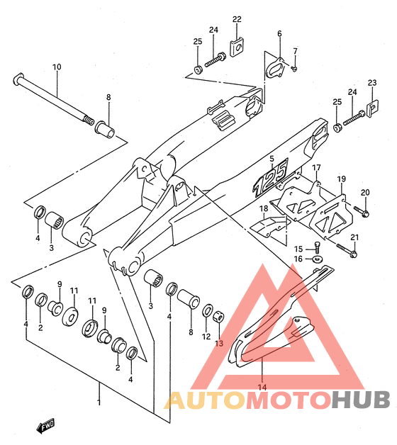 Маятник задний
