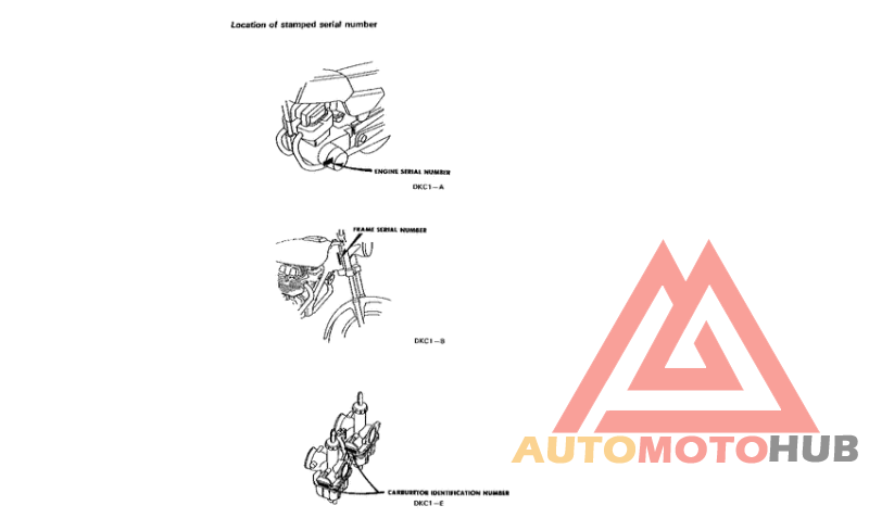 *Applicable serial numbers