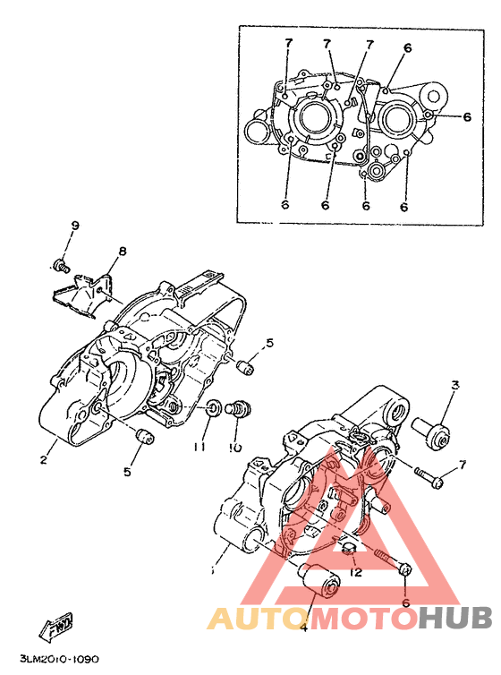Картер двигателя