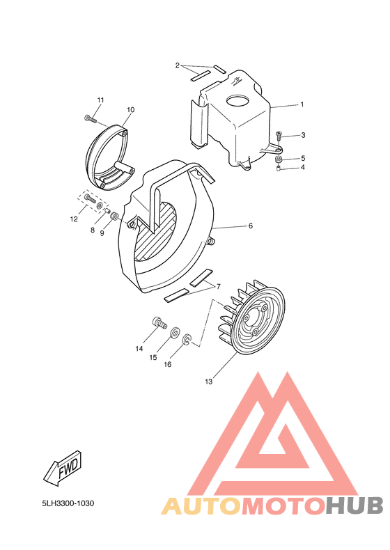 Air shroud. fan