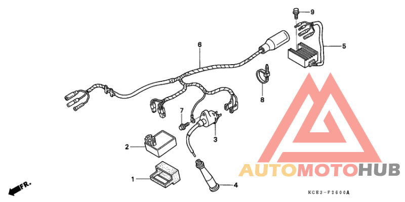 Wire harness/ ignition coil