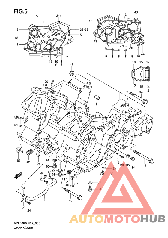 Картер двигателя