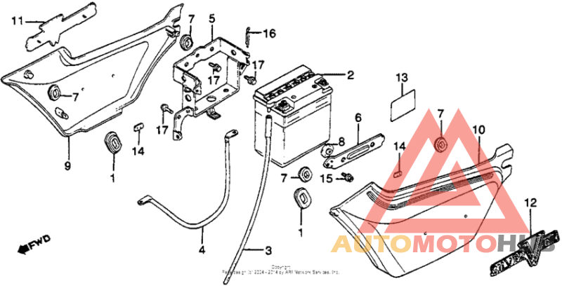 Side cover + battery