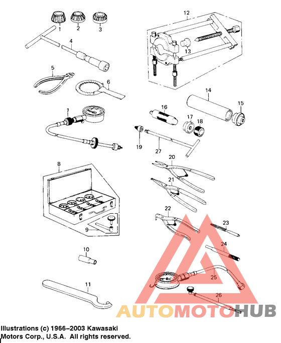 Special service tools "a"