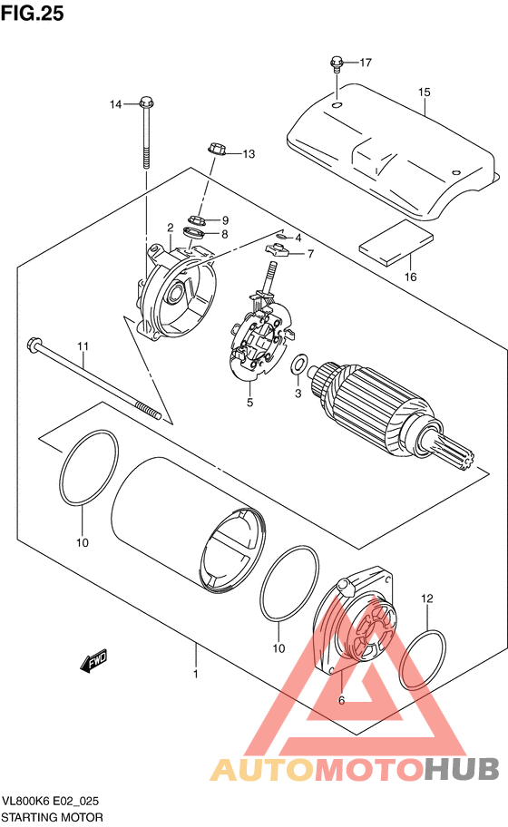 Стартерный мотор