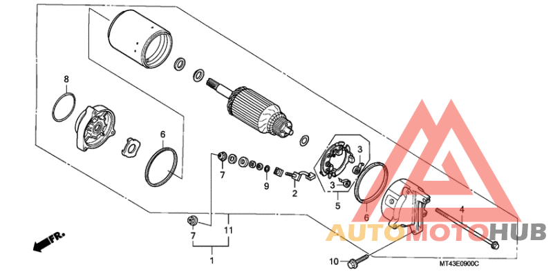 Стартерный мотор