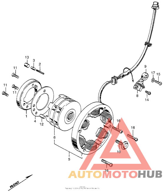 Alternator + neutral switch