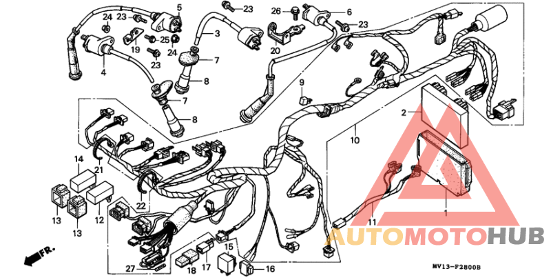 Wire harness/ ignition coil