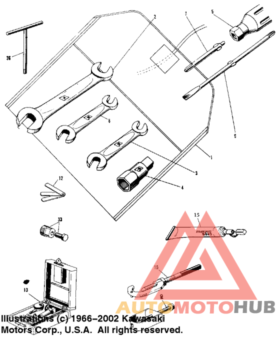 Owner tools/special service tools