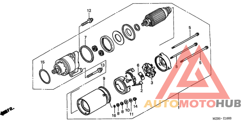 Стартерный мотор