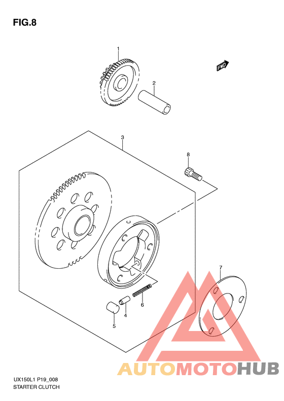 Муфта стартера
