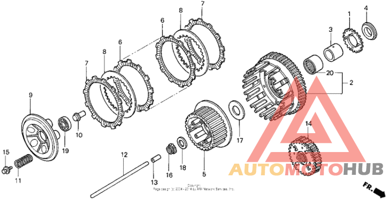 Vt1100c2clutch