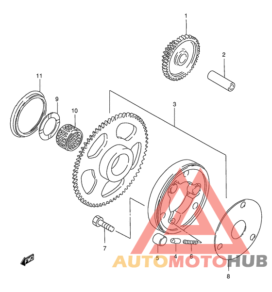Муфта стартера