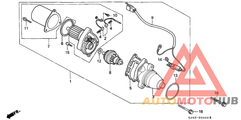 Стартерный мотор