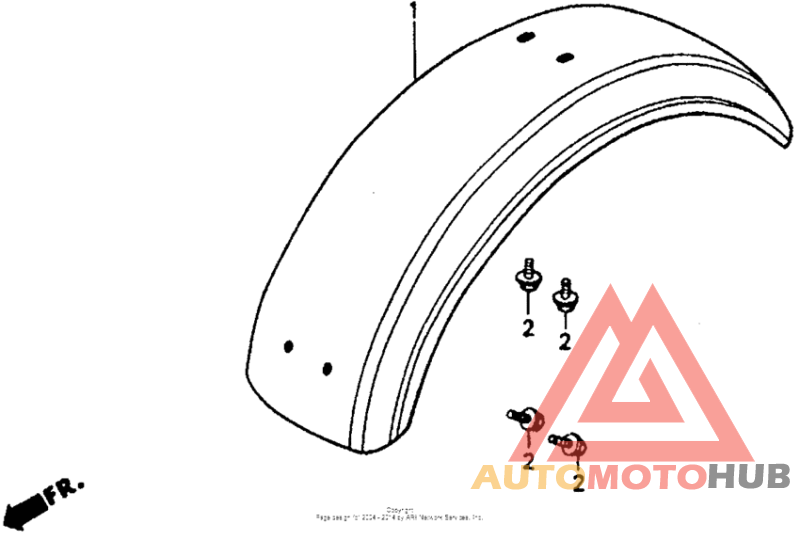 Задний бампер