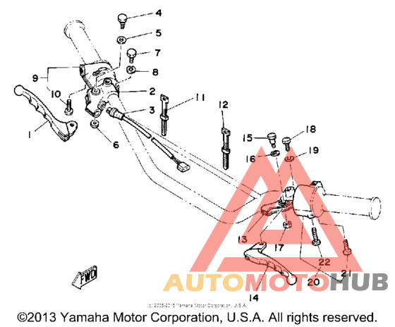 Handle switch - lever