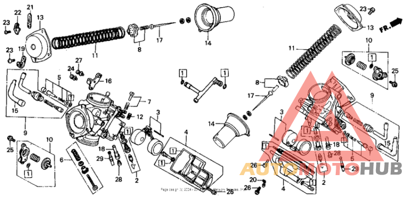 Детали карбюратора