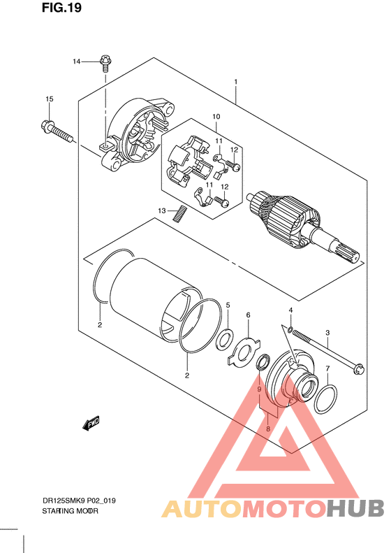 Стартерный мотор