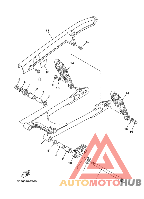 Rear arm & suspension