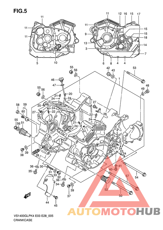 Картер двигателя