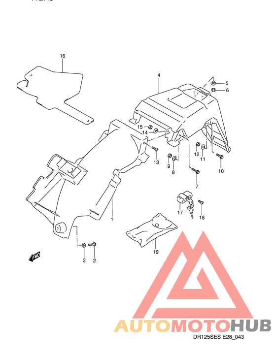 Заднее крыло