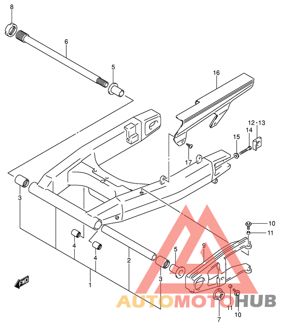 Маятник задний