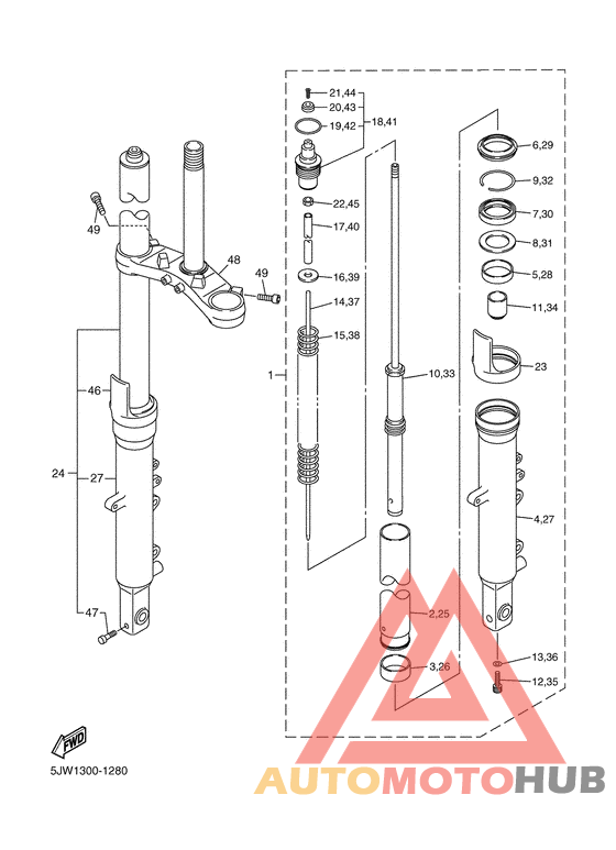Передняя вилка