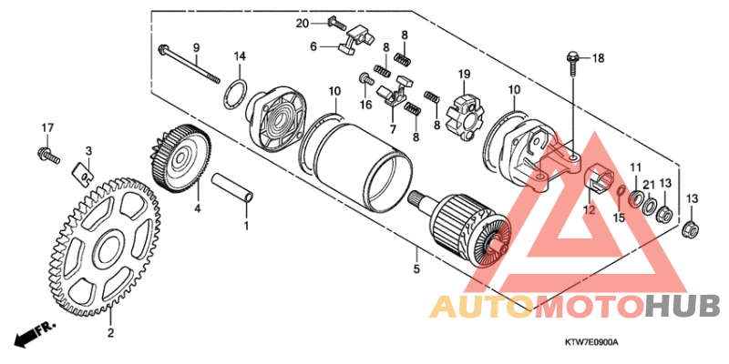 Стартерный мотор