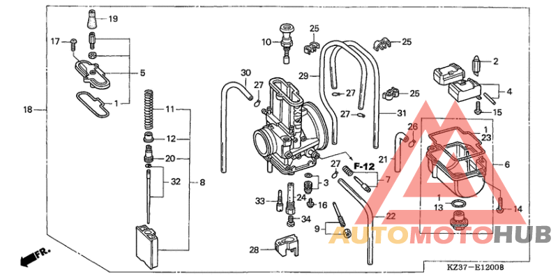 Carburetor assy