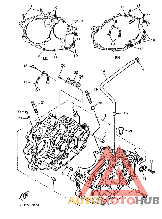 Картер двигателя