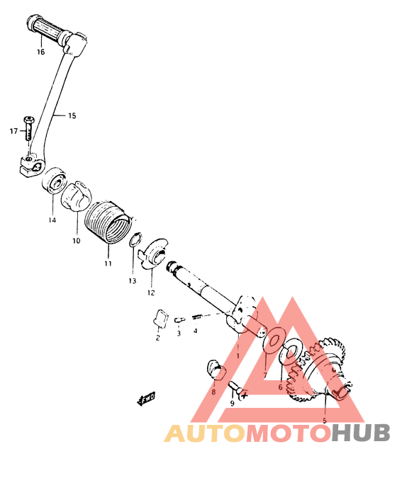 Ножной стартер
