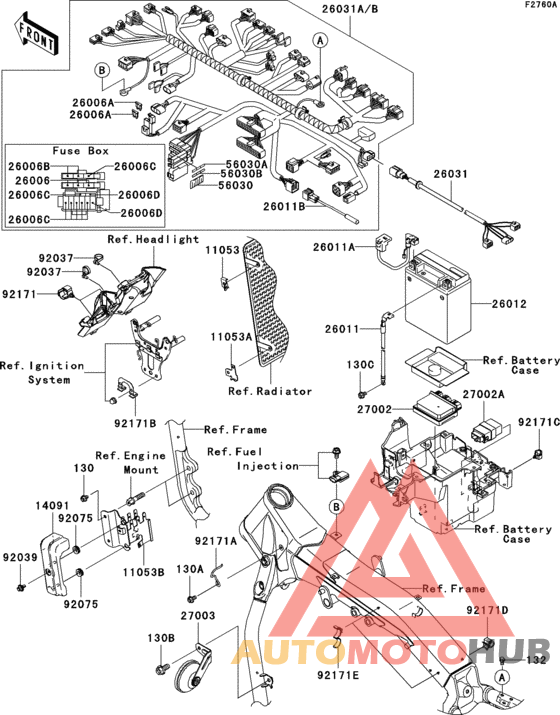 Chassis electrical equipment(a2h)
