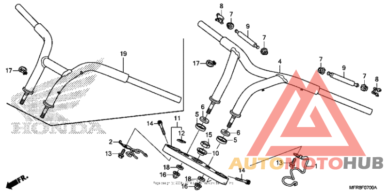 Handlebar + top bridge (1)