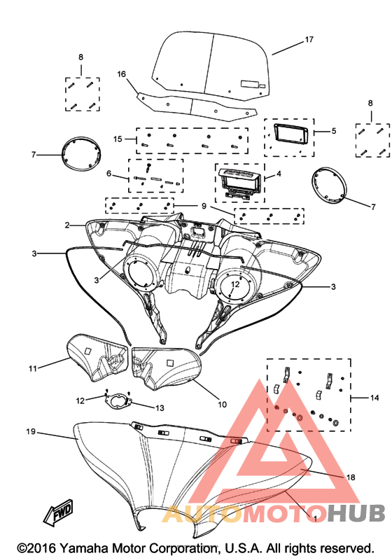 Облицовка зеркала
