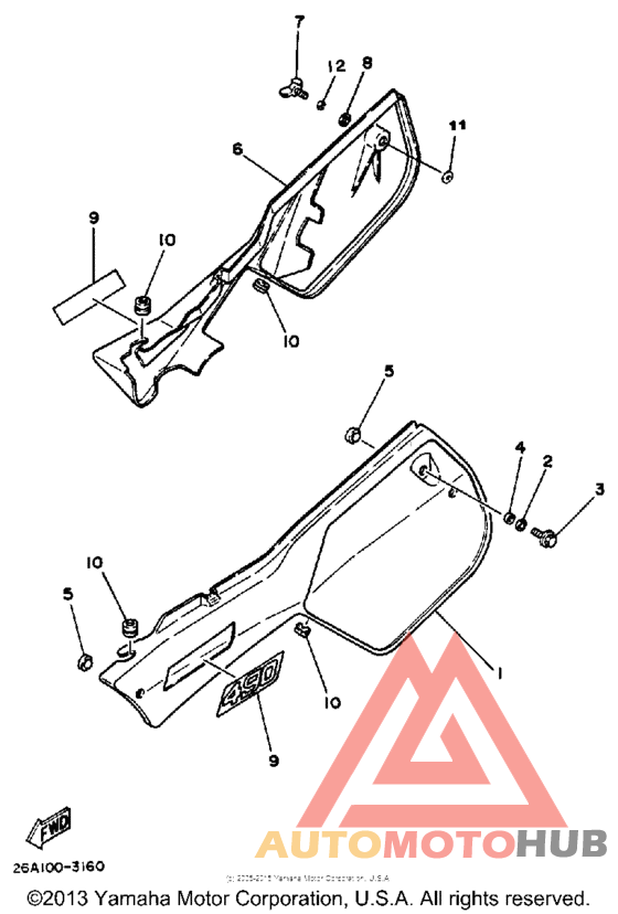 Боковые обтекатели