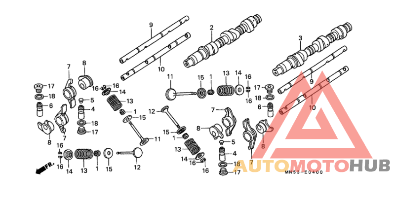 Распред вал/клапана