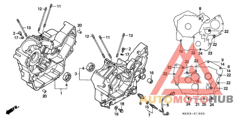 Картер двигателя